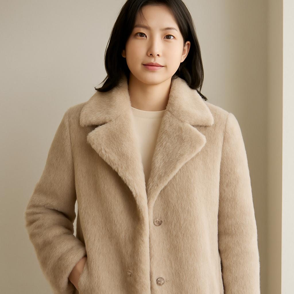 여성퍼코트 대표 이미지